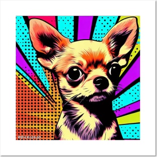 Chihuahua Pop Art Posters and Art